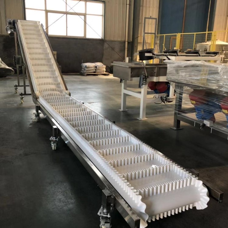 青島Z型裙邊皮帶輸送機(jī)