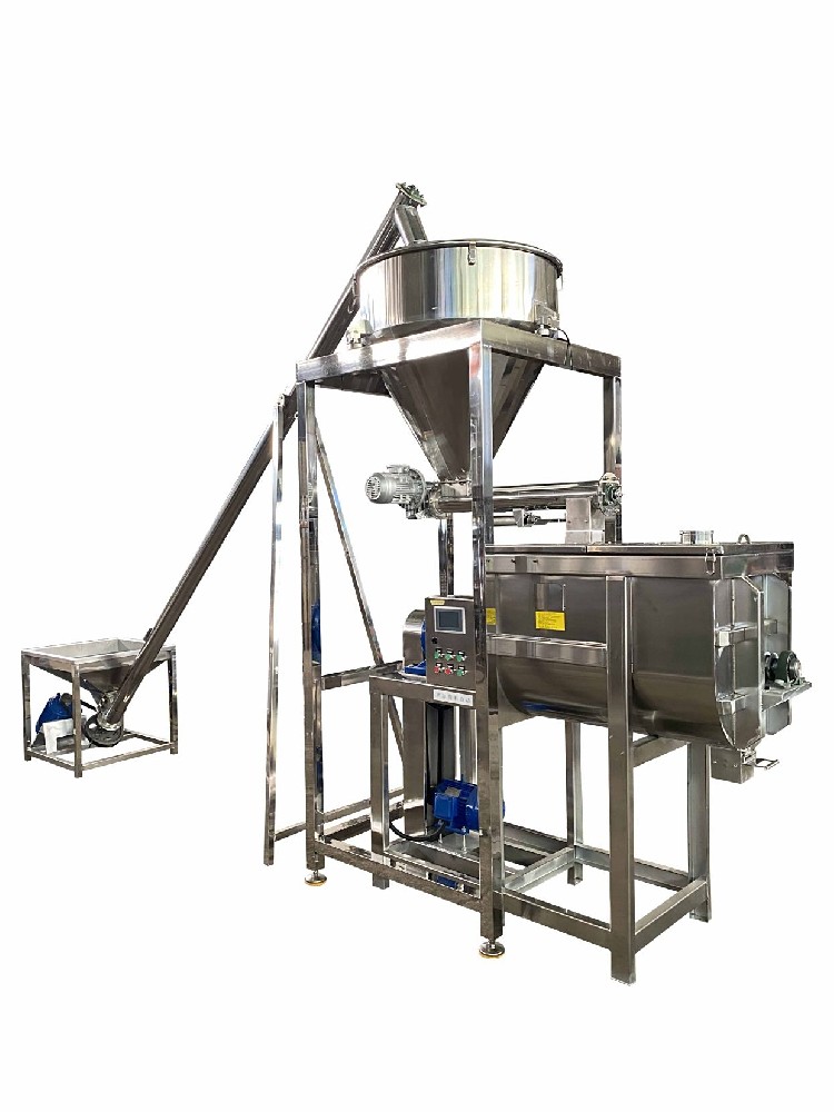 長沙螺旋上料機生產廠家-化工與食品行業螺旋提升機輸送解決方案